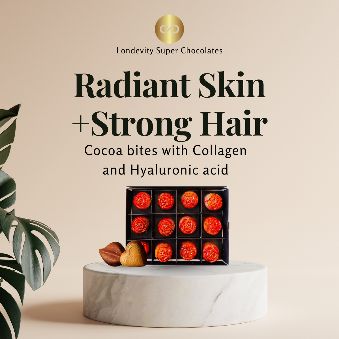 Joints & Collagen- Longevity Chocolates Crafted To Support Joints,Skin & Hair