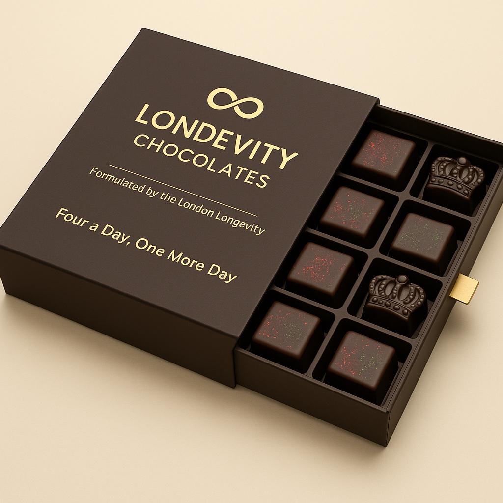 Longevity Chocolates Crafted To Support Healthy Aging