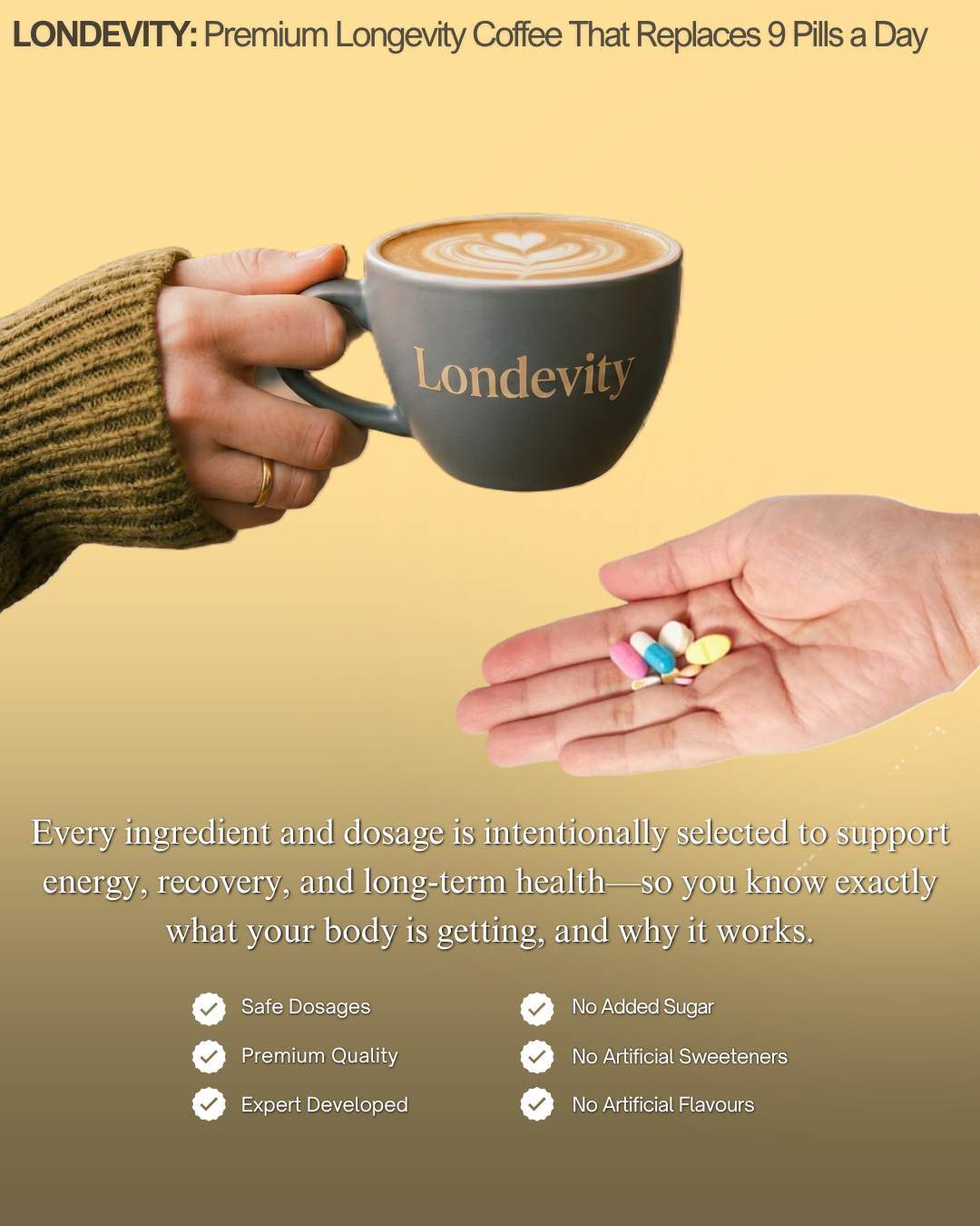 ☕ LONDEVITY® COFFEE  Clinical Functional Coffee :Daily Core
