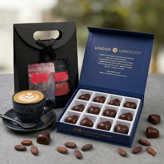 Longevity Protocol: our best attempt to Slow Down Aging (daily coffee+chocolate; £50 for 12 days)