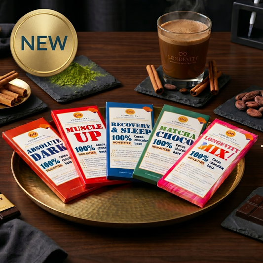 100% Dark Clinical Functional Chocolate Bar