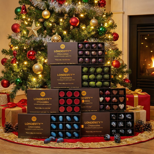 10 Box For £269 Bundle - Longevity Chocolates To Support Healthy Aging