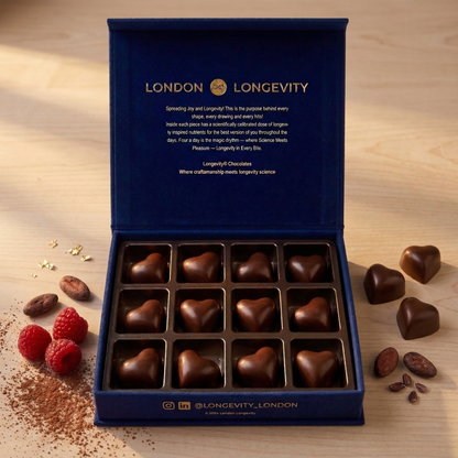 What if your longevity supplement stack were ...chocolate? (£155 monthly routine)