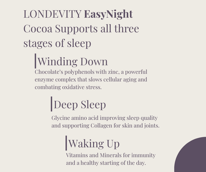 EasyNight - Longevity Chocolates To Support Good Night Sleep