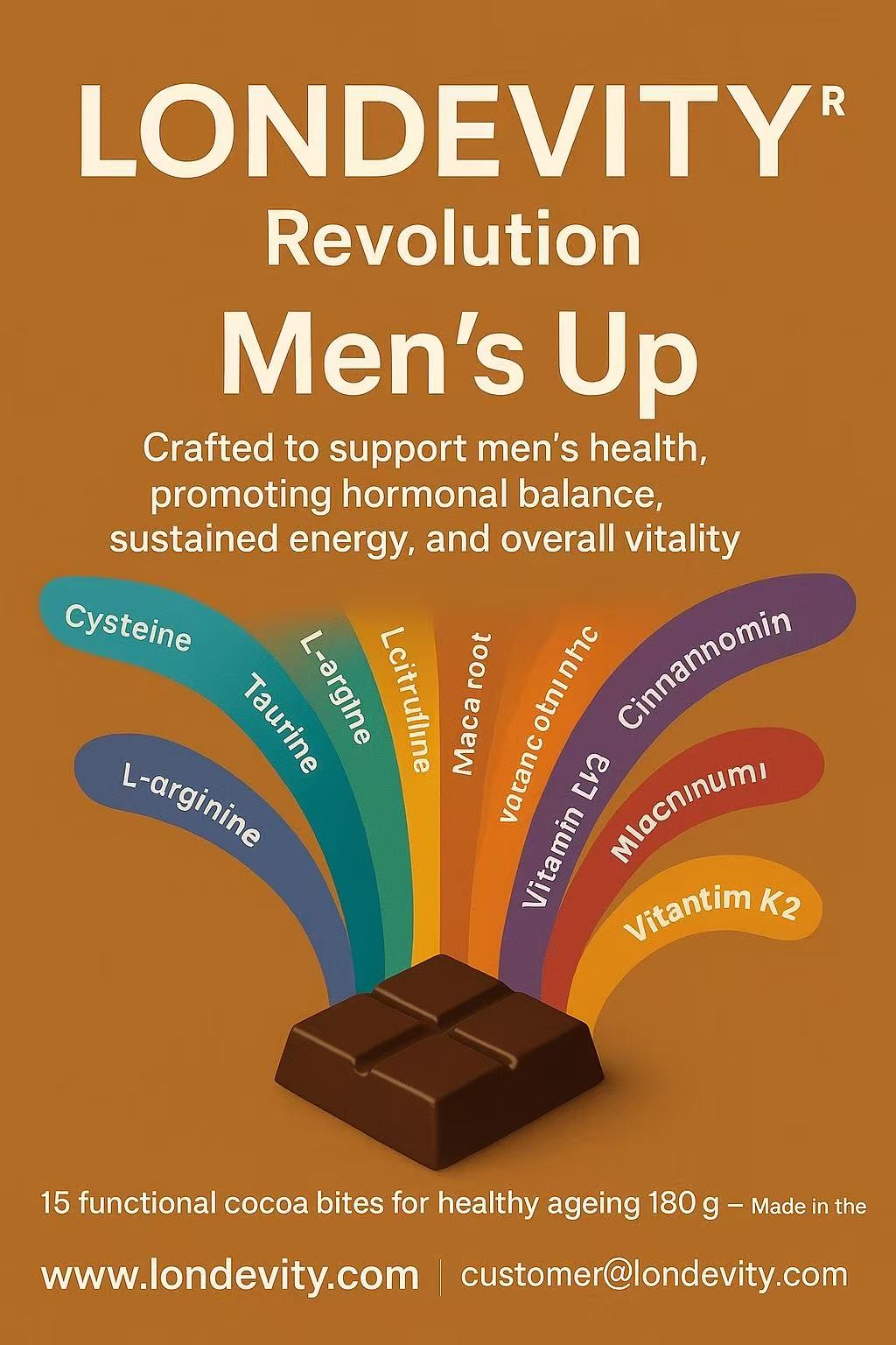 Men's Up - Chocolates Crafted To Support Men's Health