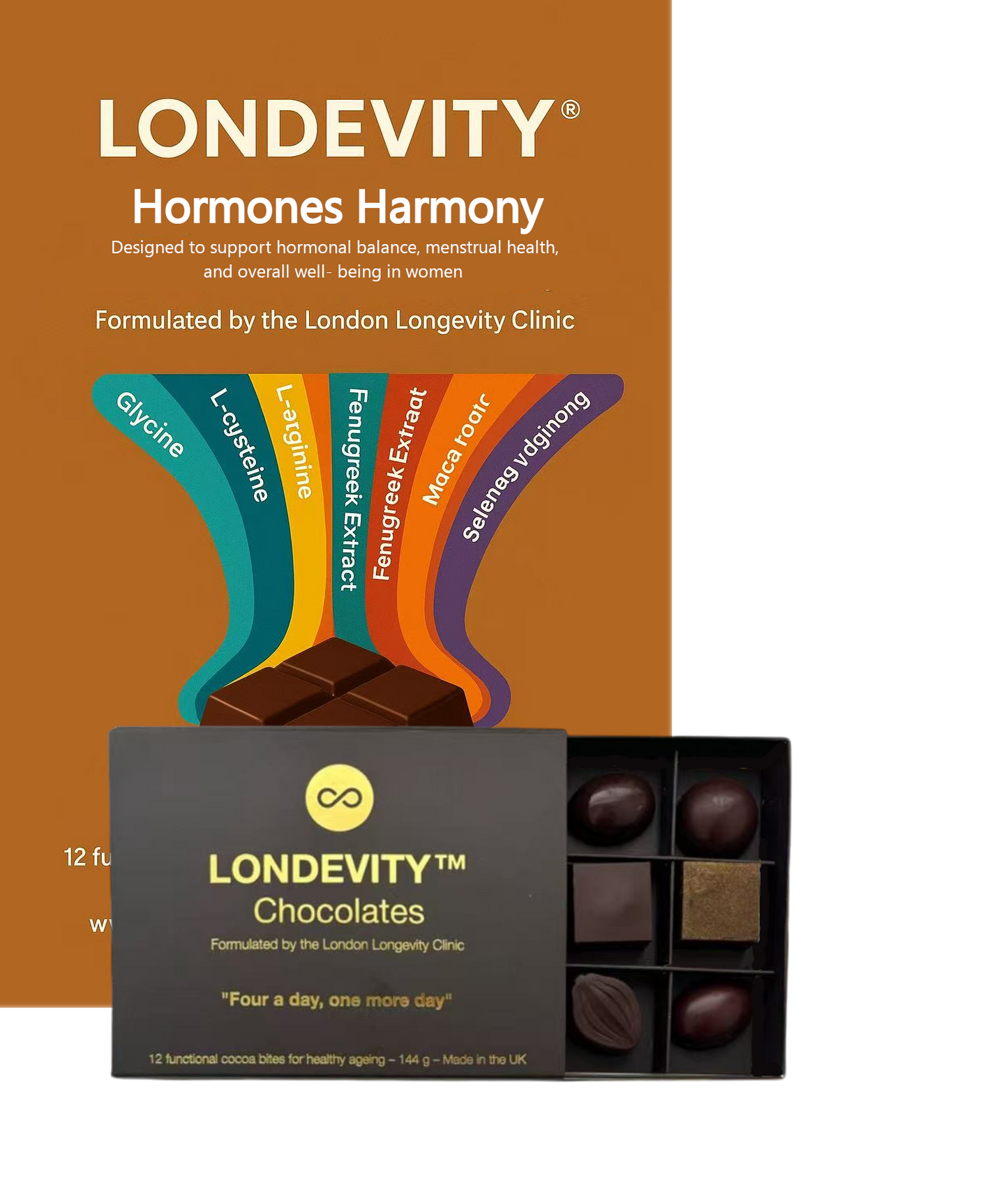Hormones Harmony - Chocolates Crafted To Support Hormonal Balance, Menstrual health & Overall well- being in women