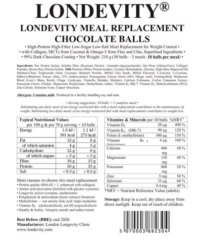 Longevity Holiday Bundle- Longevity Chocolates To Support Healthy Aging