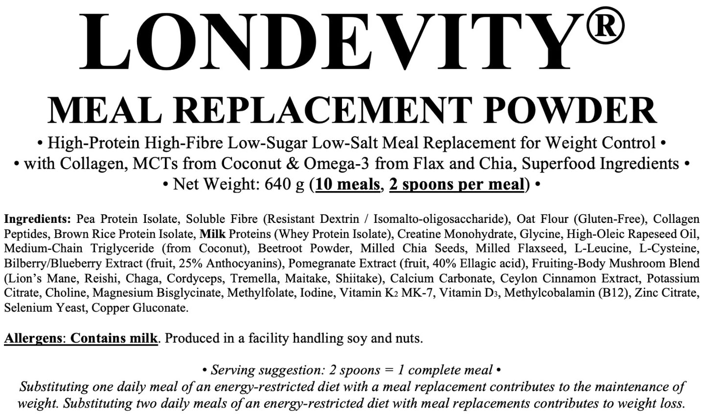 LONDEVITY® Meal Replacement Shakes
