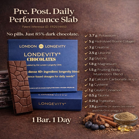 The Weekly Performance  85% Dark Chocolate Slab
