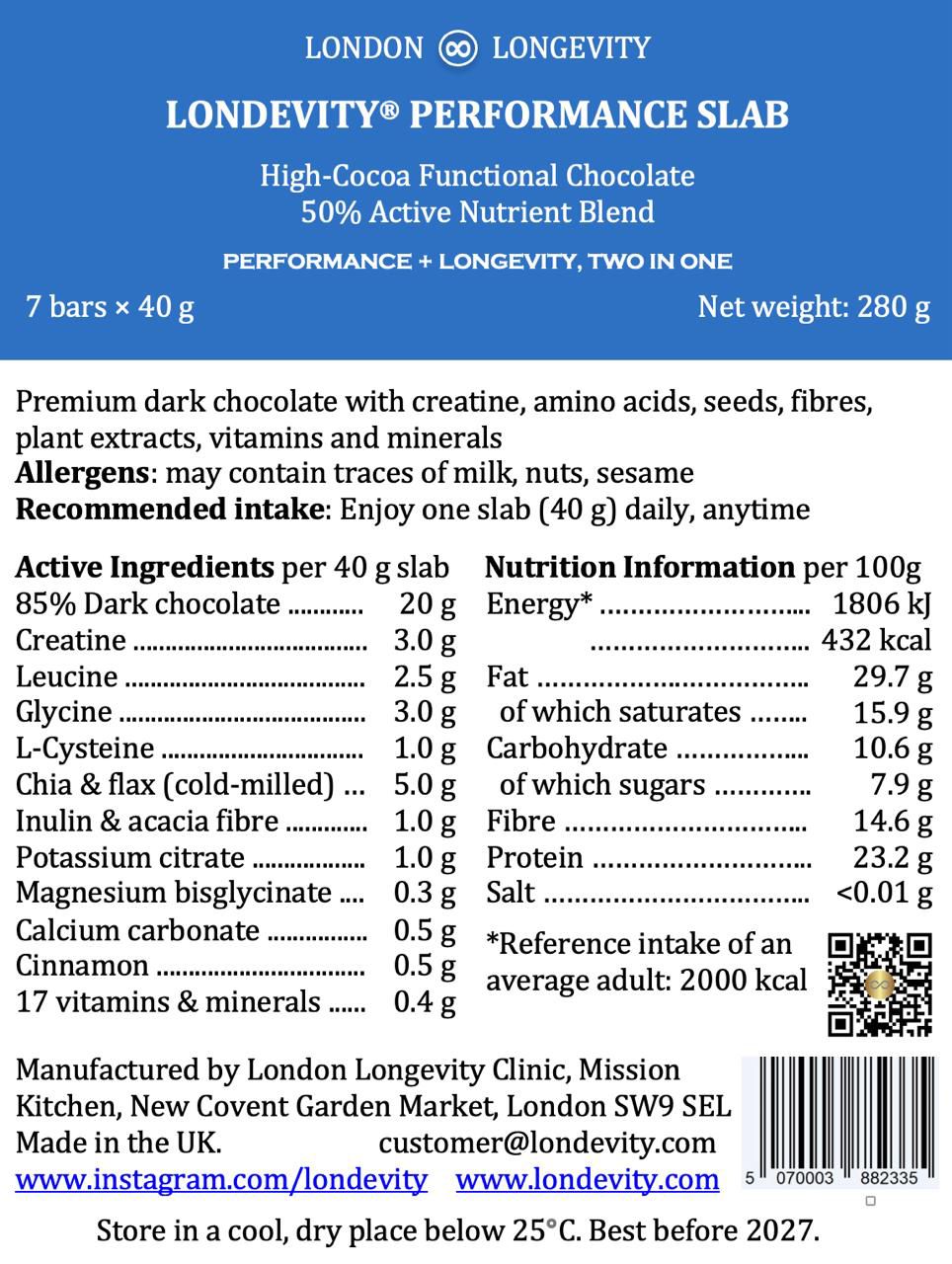 Longevity Protocol: our best attempt to Slow Down Aging (daily coffee+chocolate; £50 for 12 days)